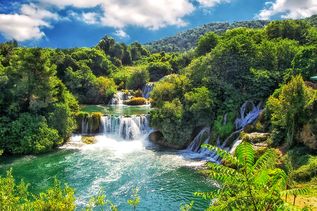 Wasserfälle Kroatien 