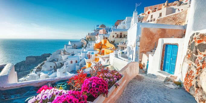 Santorini, Griechenland - Eurowings