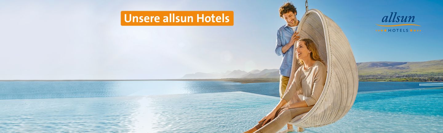 Willkommen in unseren allsun Hotels