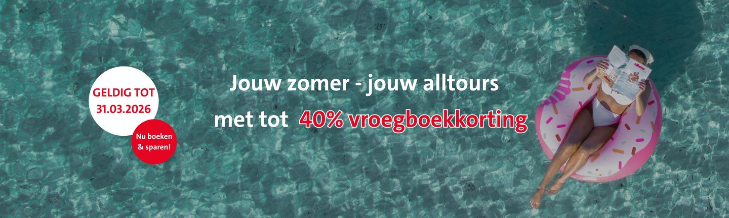 Tot 40% Vroegboeker