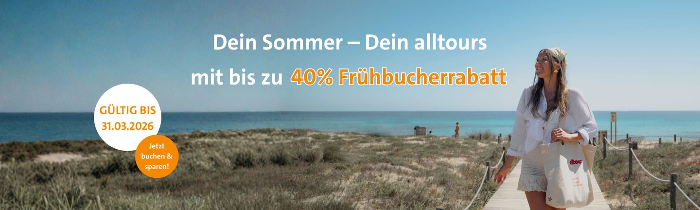 Frühbucher Sommer 2026