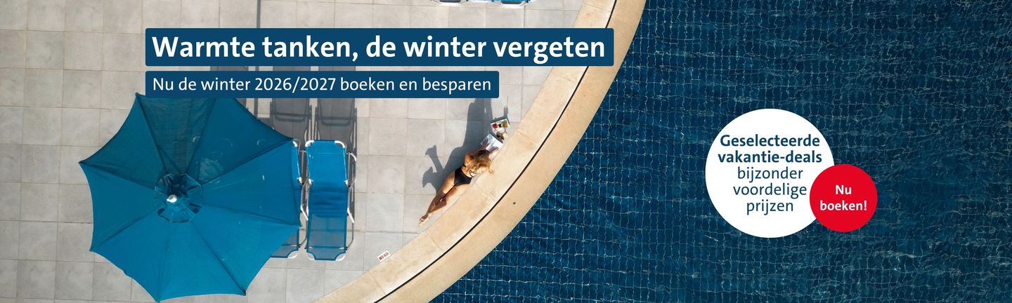 Warmte tanken, de winter vergeten