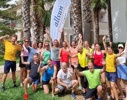 allsun Hotels. Fitnesskurs auf Standfahrrädern 